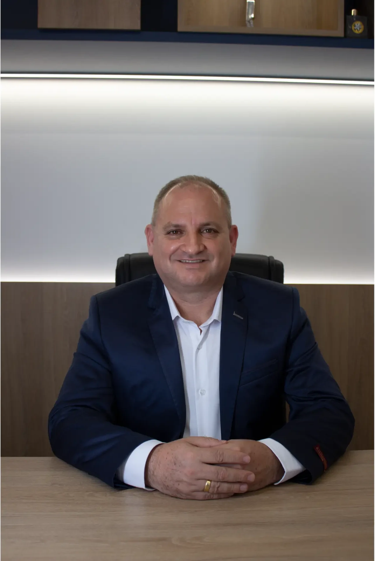 Retrato de Giovani Dal Molin, empresário e presidente da CDL Dourados